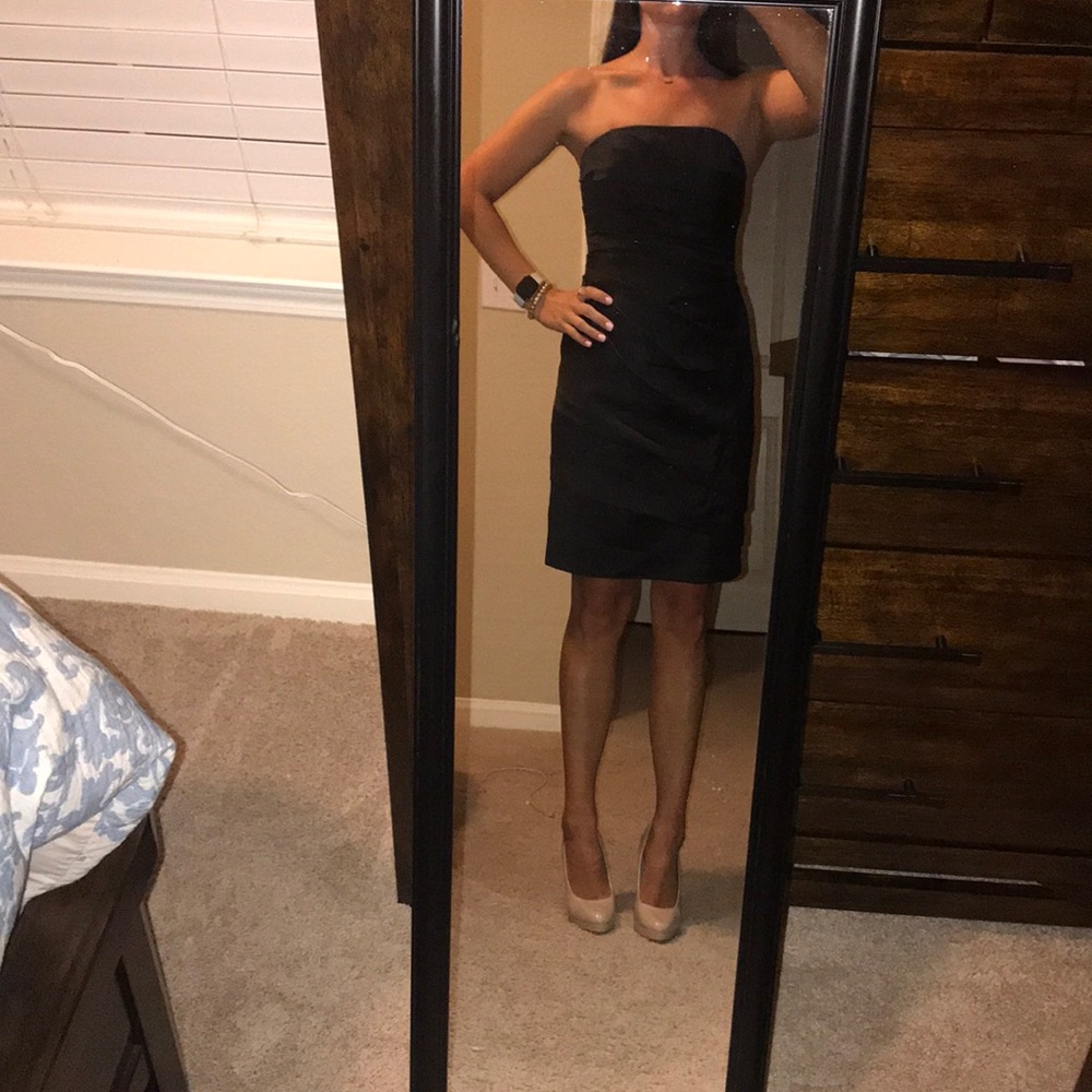 Black bridesmaid dress - Picture 4 of 5
